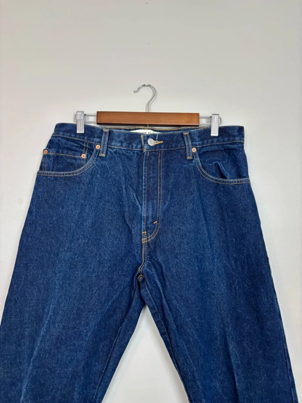 Vtg Levi's Jeans Mens 34X32 517 Bootcut Dark Wash Rigid Denim 05 Made in Mexico